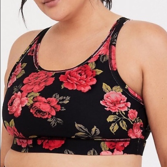 torrid Other - 👻FLASH SALE NWT TORRID Floral Sports bra active